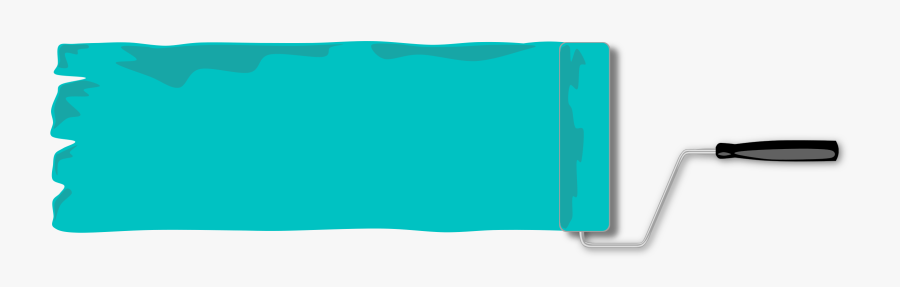 Clipart Paint Roller, Border, And Banner - Rectangle Vector Banner Png, Transparent Clipart
