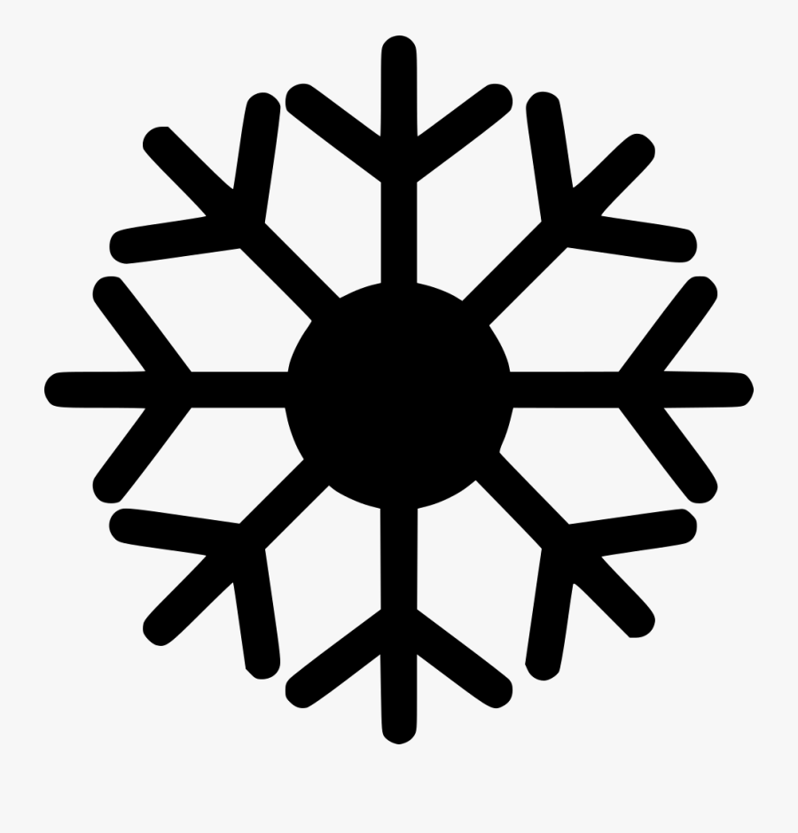 Transparent Snowflake Clipart Free Download - Air Conditioning Icon, Transparent Clipart