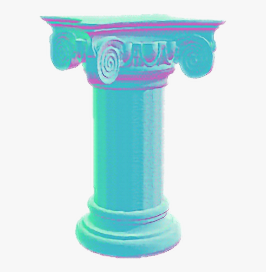 Pillar Png - - Vaporwave Pillar, Transparent Clipart