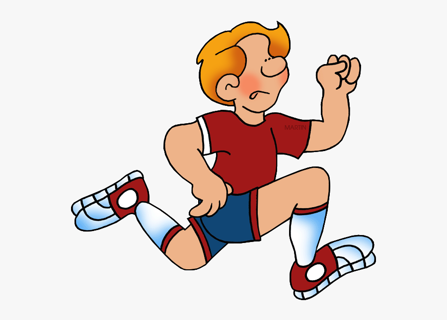 Clipart Sports Jogging - Boy Running Clipart Gif, Transparent Clipart