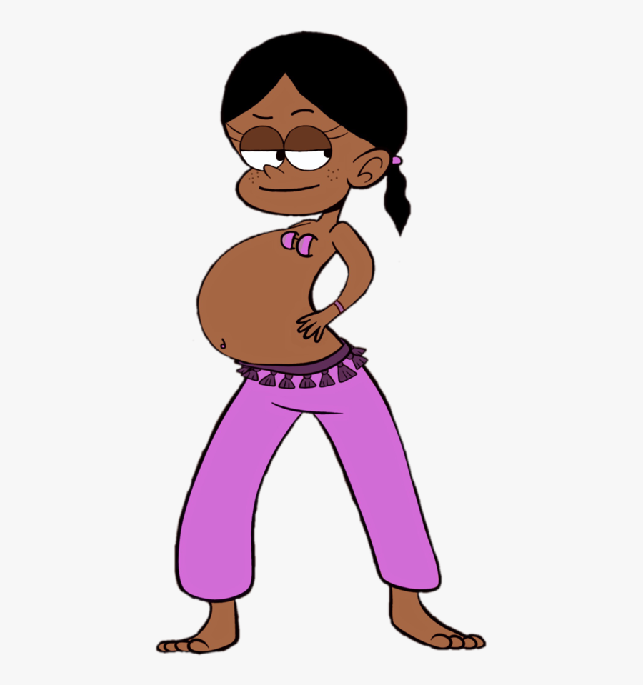 Ronnie Anne Belly Dancer By Awesomegamerxlp1 - Plays Ronnie Anne In The Loud House, Transparent Clipart