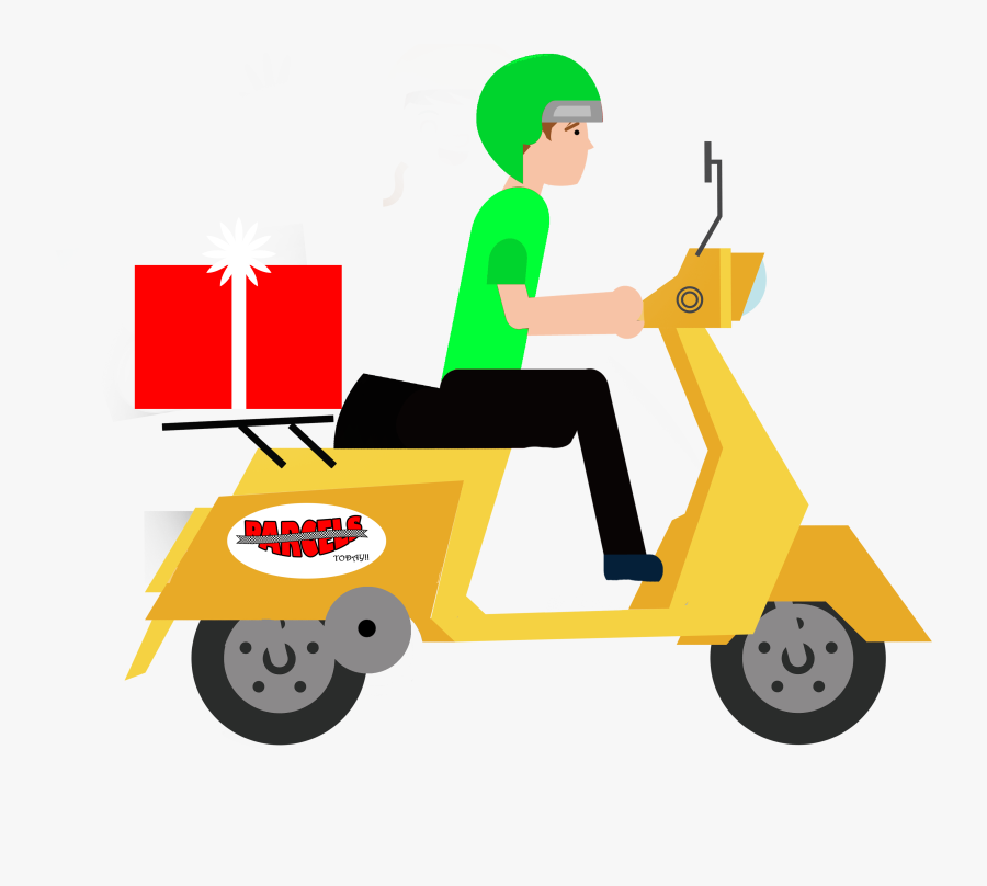 Delivery Boy Vector Png Illustration , Free Transparent Clipart