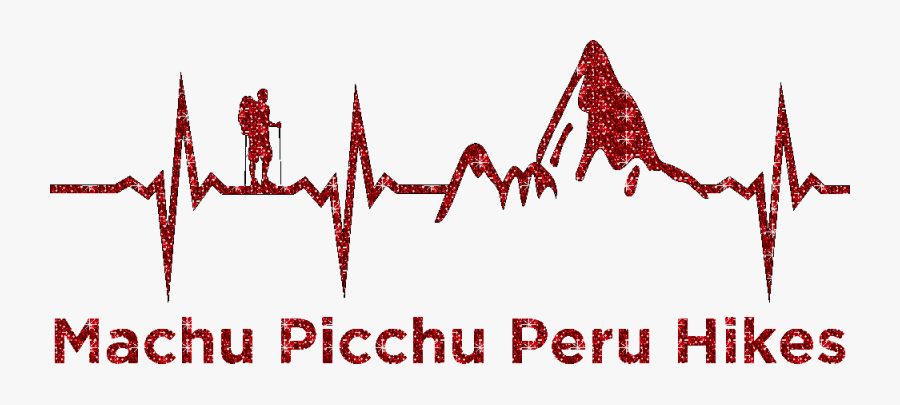 Transparent Machu Picchu Clipart - Soccer Heartbeat Silhouette, Transparent Clipart