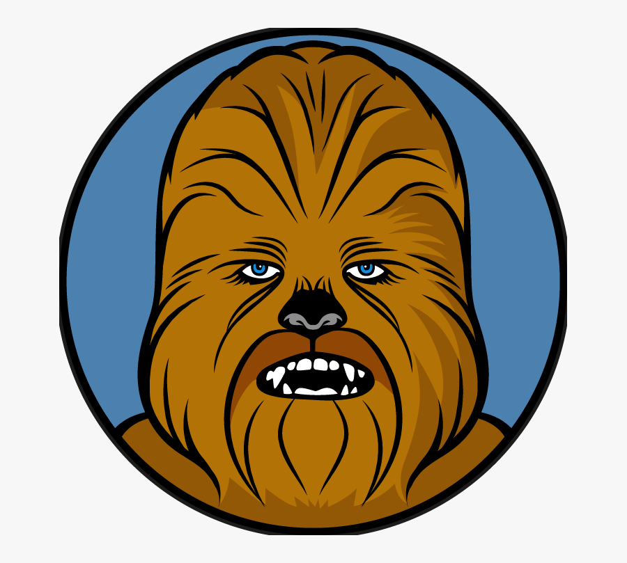 Star Wars Chewbacca Vector, Transparent Clipart