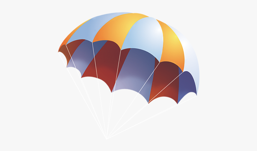 Clip Art Parachute Cartoon - Cartoon Parachute Png, Transparent Clipart