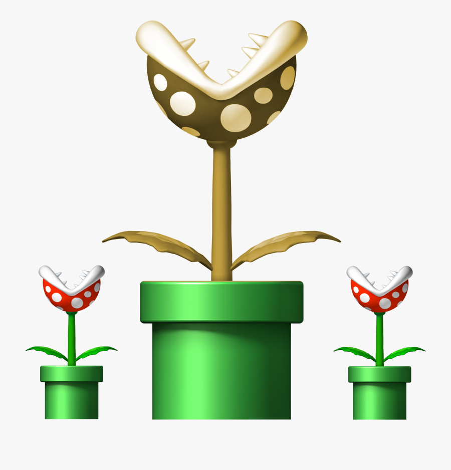 Super Mario Venus Fly Trap Clipart , Png Download - Super Mario Planta Carnivora, Transparent Clipart