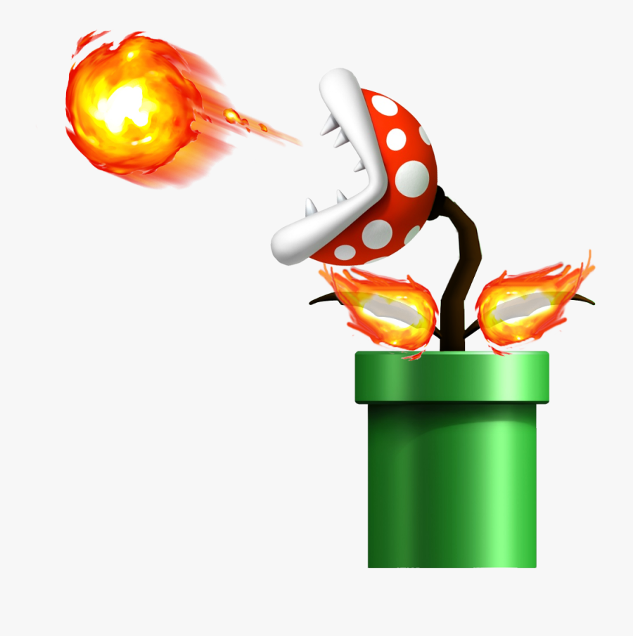 Transparent Fireball Gif Png - Venus Flytrap Mario Bros, Transparent Clipart