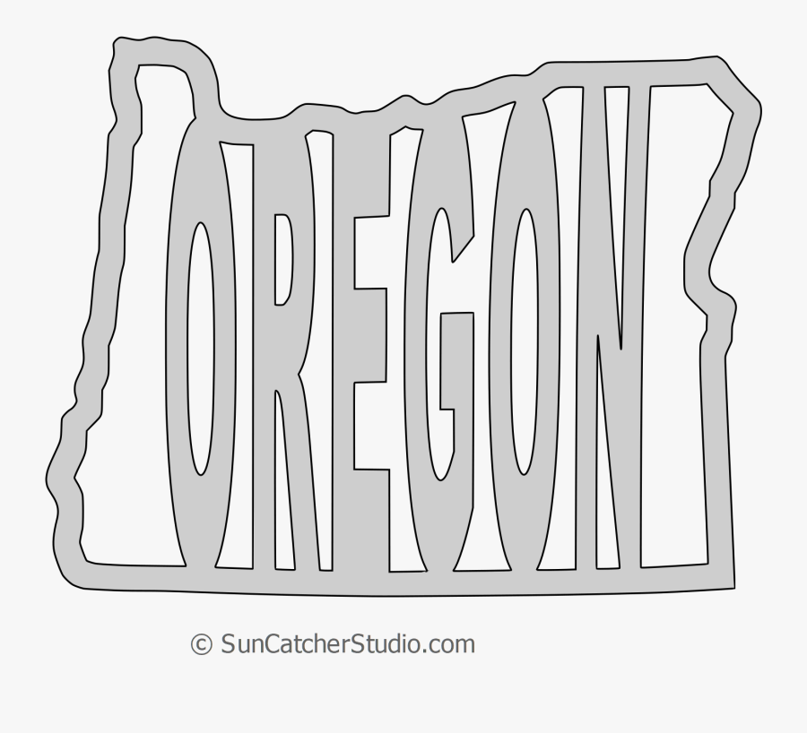 Transparent Oregon State Shape, Transparent Clipart