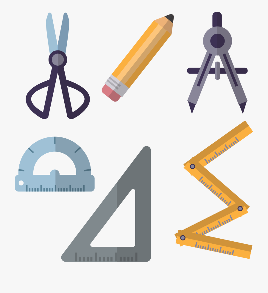 Architecture Drawing Tool - Architecture Tool Vector, Transparent Clipart