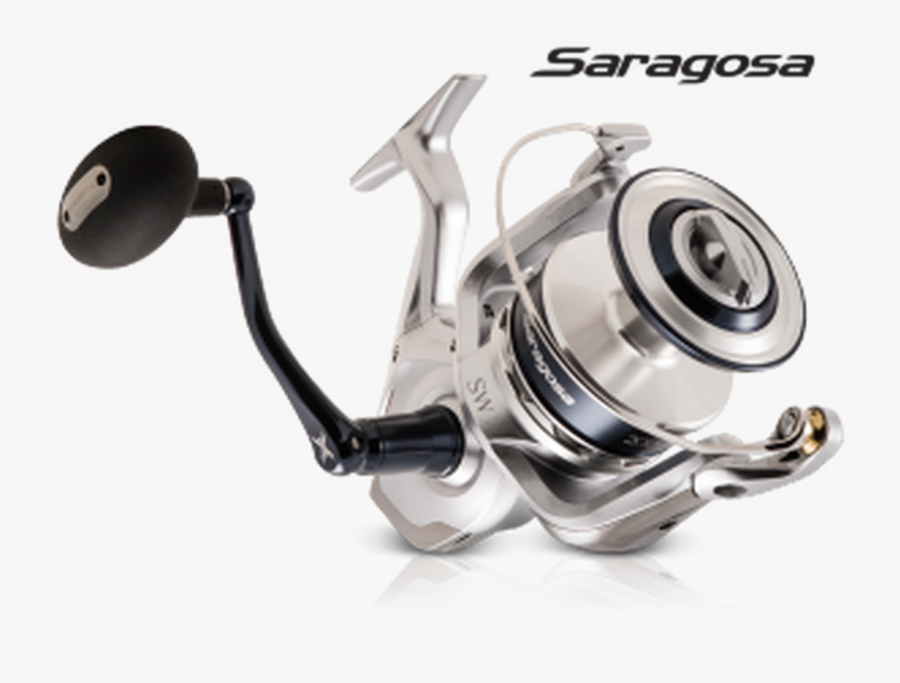 Shimano Saragosa Sw 5000 Spinning Reel - Shimano Saragosa 20000 Sw Spinning Reel, Transparent Clipart