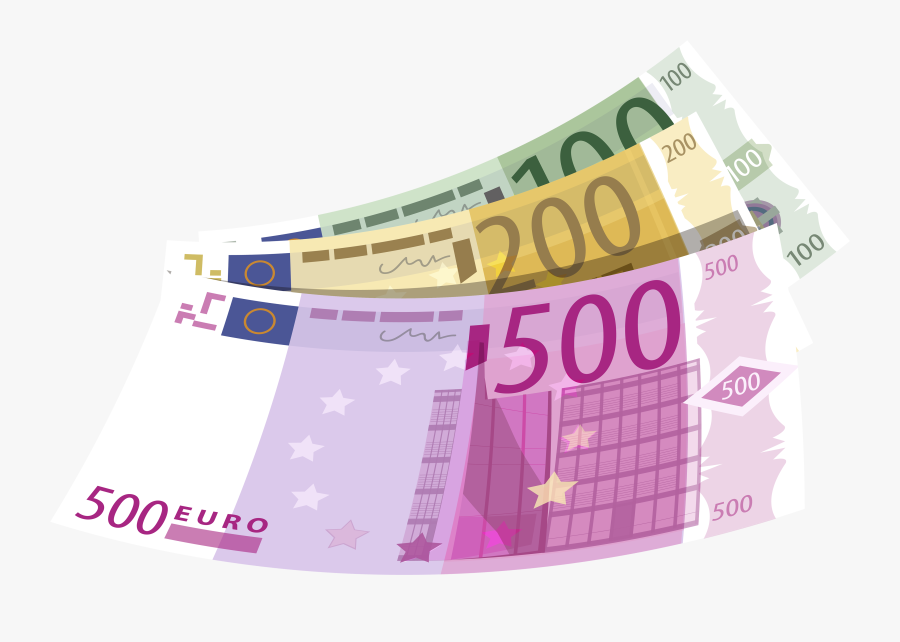Banknotes Euro Png Clipart - Euro Png, Transparent Clipart