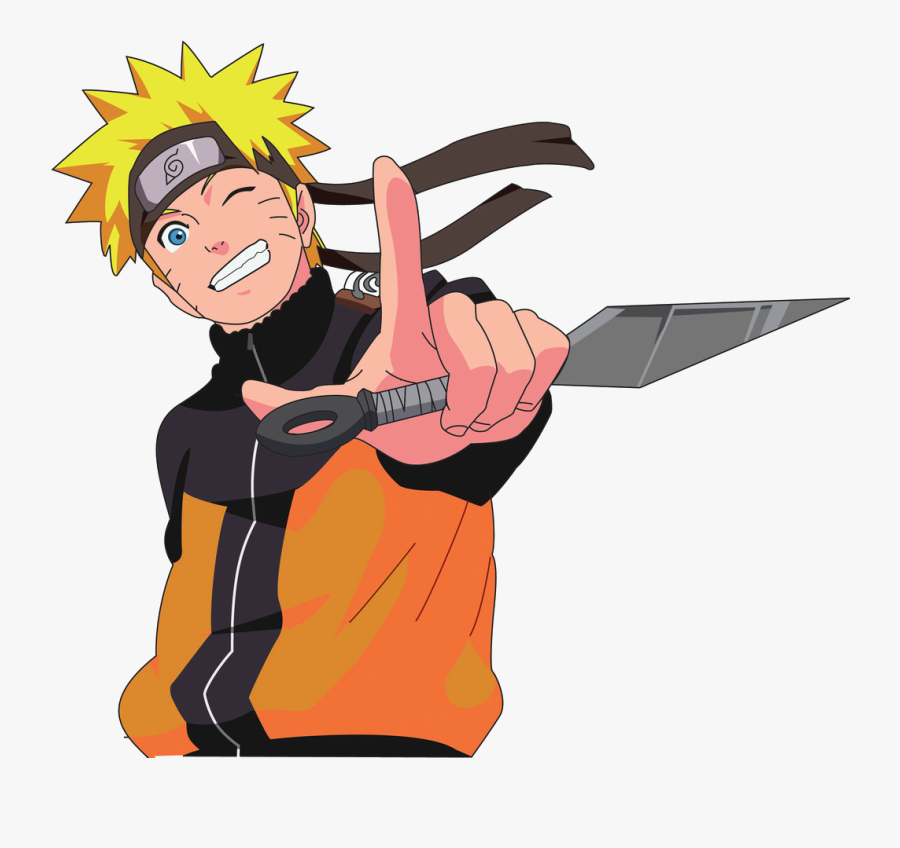 Imagem Naruto Png - Naruto With Kunai, Transparent Clipart