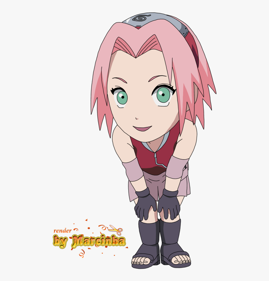 Naruto Uzumaki Chibi Art By Songokukai Naruto Masashi - Naruto Chibi Sakura, Transparent Clipart