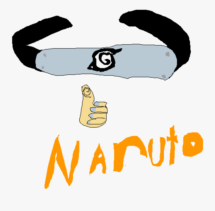 Naruto Headband And Better Believe It Clipart , Png - Naruto Headband Pixel Art, Transparent Clipart