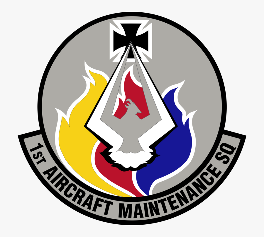 1st Aircraft Maintenance Squadron - Emblem, Transparent Clipart