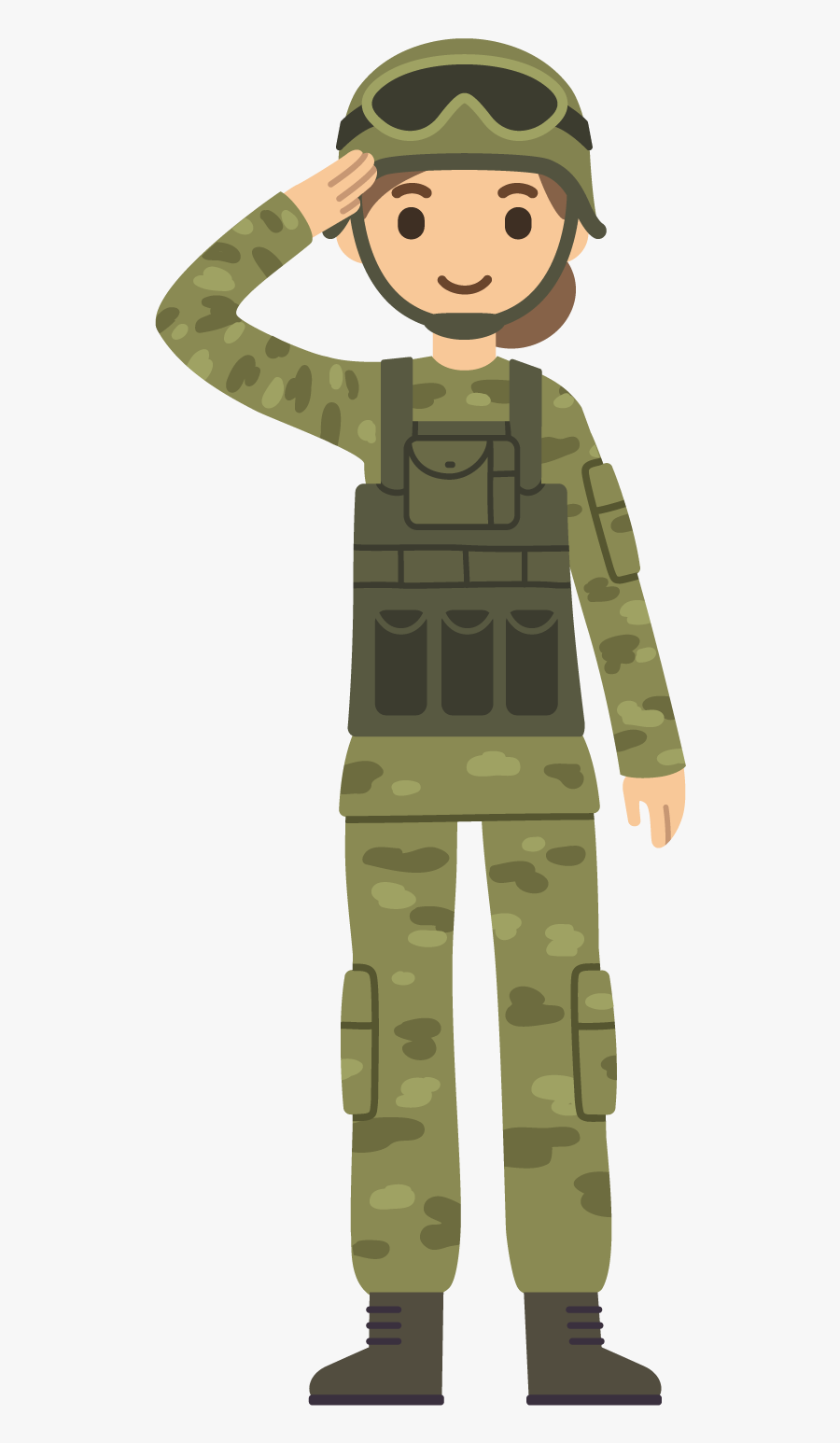 Clip Art Cartoon Army - Army Of Soldiers Clipart, Transparent Clipart