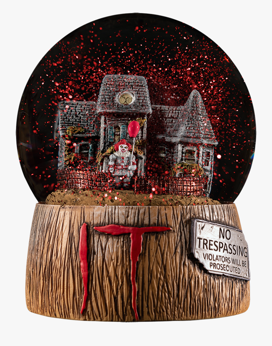 Pennywise Snow Globe, Transparent Clipart