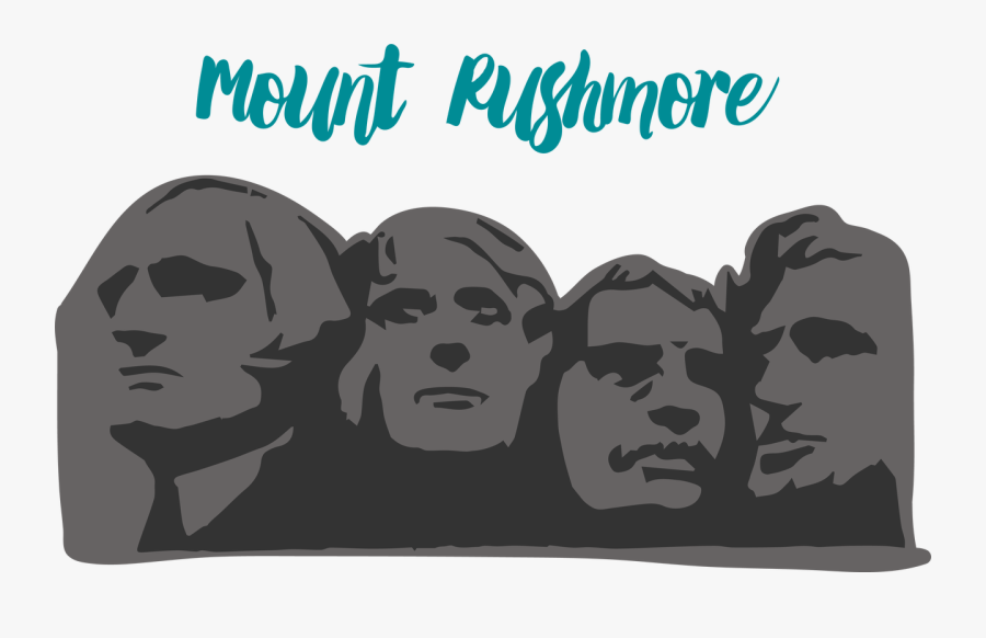 Mount Rushmore Svg Cut File - National South Dakota Day, Transparent Clipart