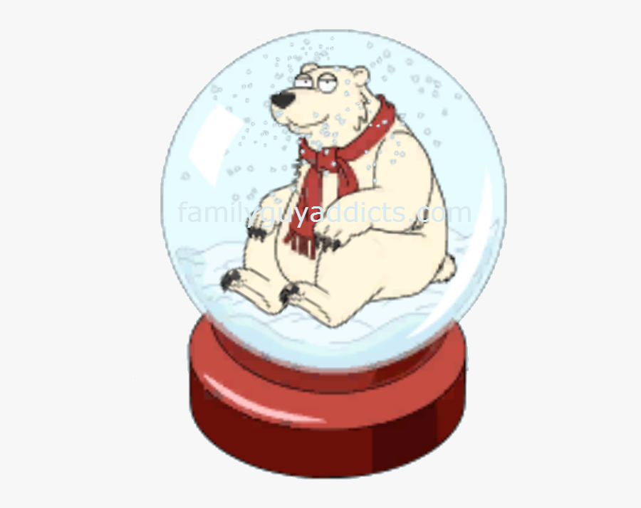 Fluffy Snow Globe - Cartoon, Transparent Clipart