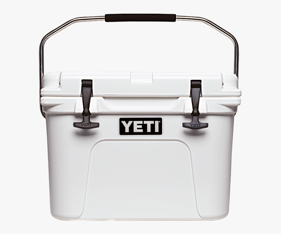 Transparent Tackle Box Clipart - Yeti White Roadie 20 Cooler, Transparent Clipart