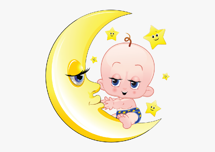 Cartoon Baby Good Night, Transparent Clipart