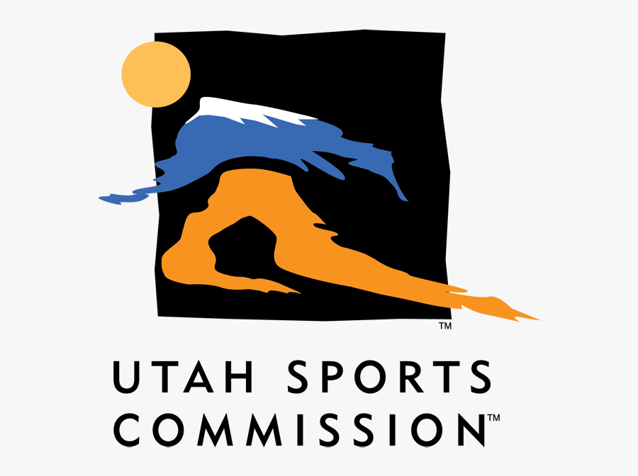 Utah Sports Commission Logo, Transparent Clipart