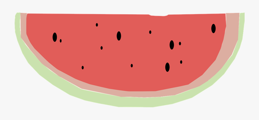 Watermelon Quarter Fruit Melon Food Juicy Summer Watermelon- - Watermelon, Transparent Clipart