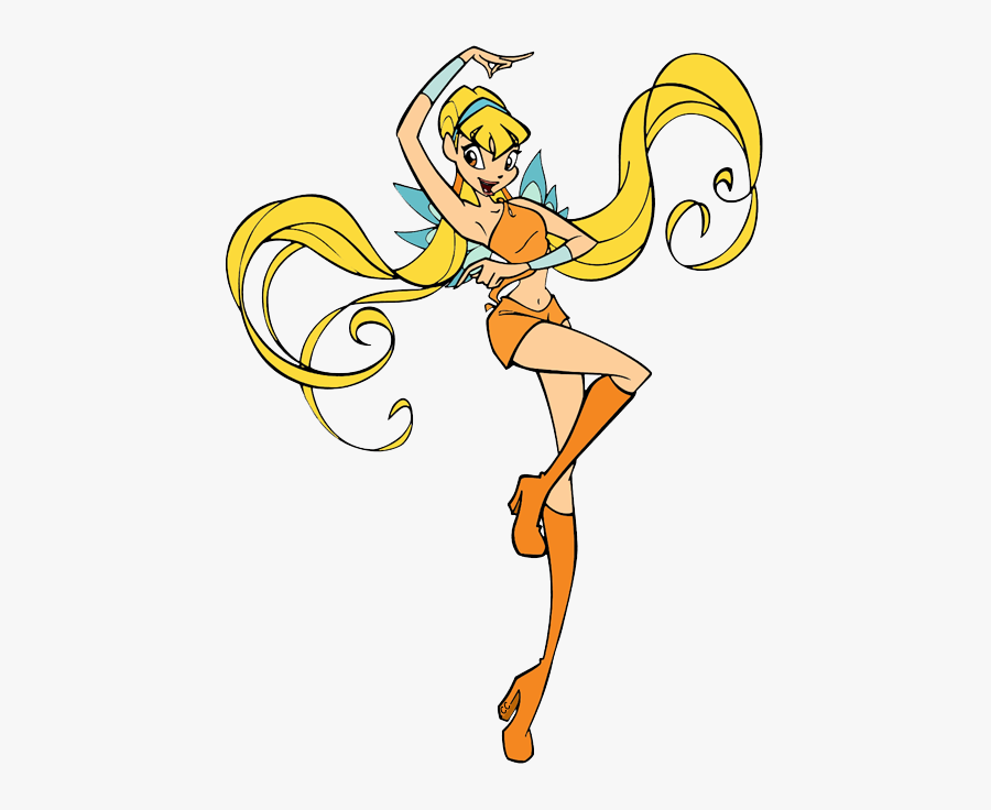 Winx Club Stella, Transparent Clipart