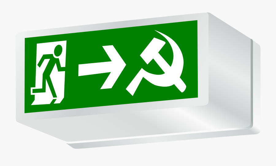 Exit Clip Art - Emergency Lighting Banner, Transparent Clipart