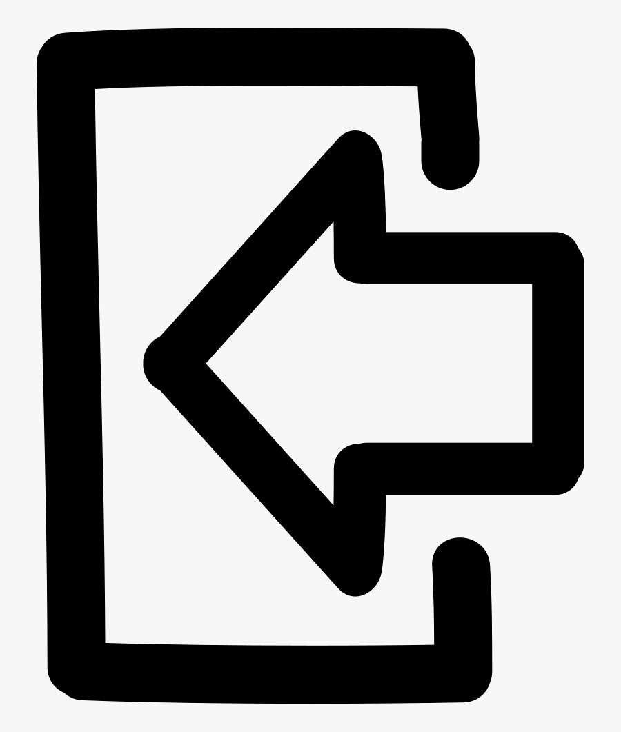 Exit Png - Simbolos De Entrada Y Salida, Transparent Clipart