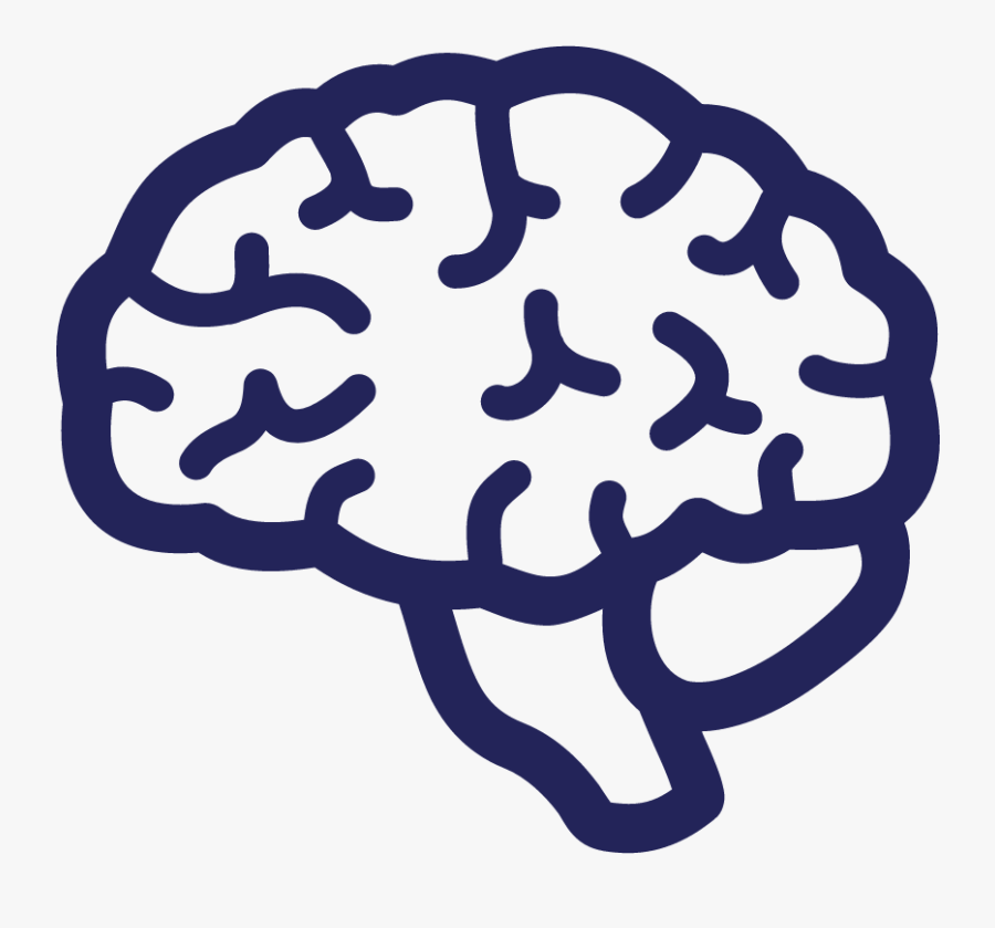Transparent White Brain Icon Clipart , Png Download - White Brain Icon Png, Transparent Clipart