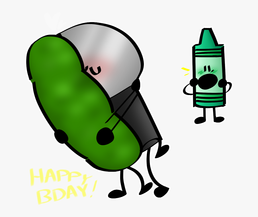 Wow I Can"t Believe The Real Knife And Pickle Went - Inanimate Insanity 2 Knife X Pickle, Transparent Clipart