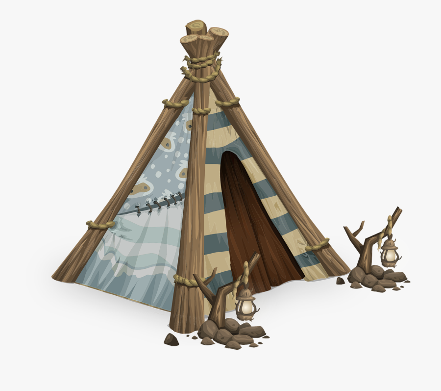 Tepee Png, Transparent Clipart