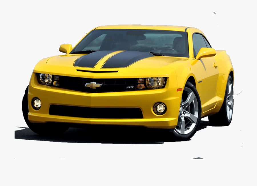 Muscle Car 2015 Chevrolet Camaro Ford Mustang - Camaro Amarelo Png, Transparent Clipart