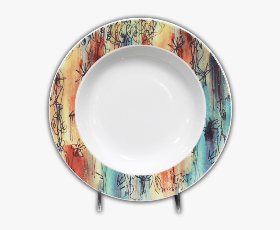Plate Clipart Soup Bowl - Porcelain, Transparent Clipart