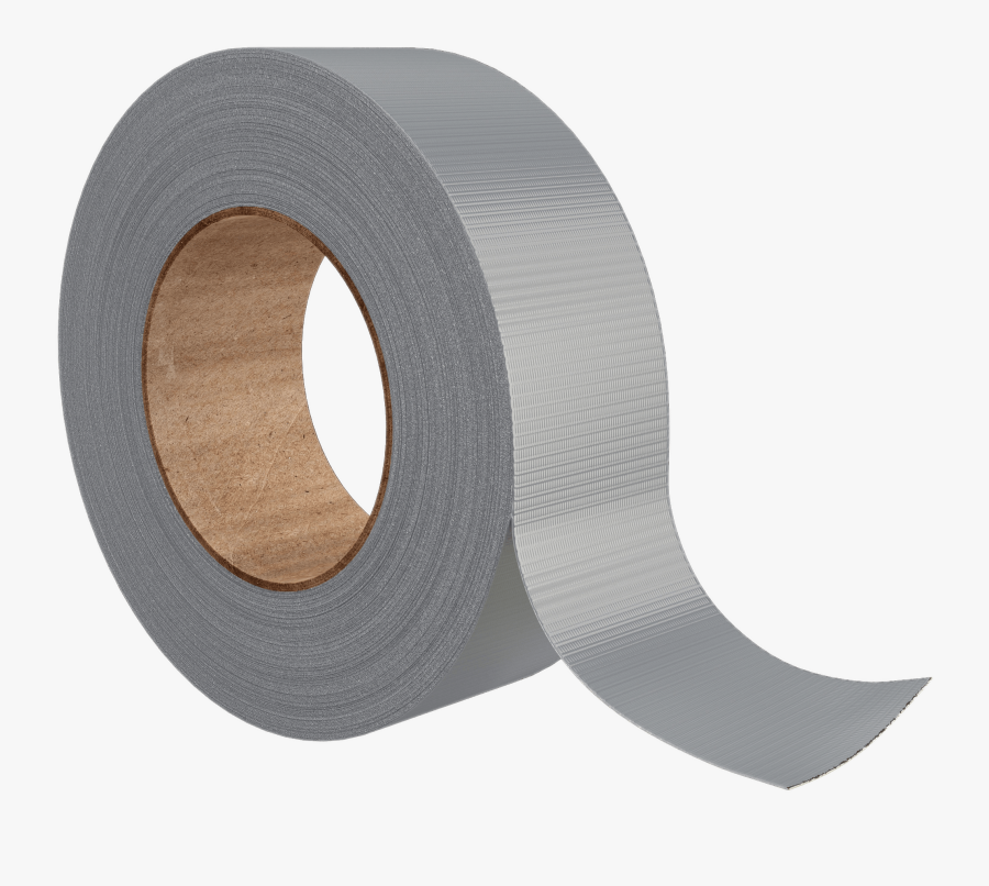 Grey Duct Tape - Scotch Tape Transparent Background, Transparent Clipart