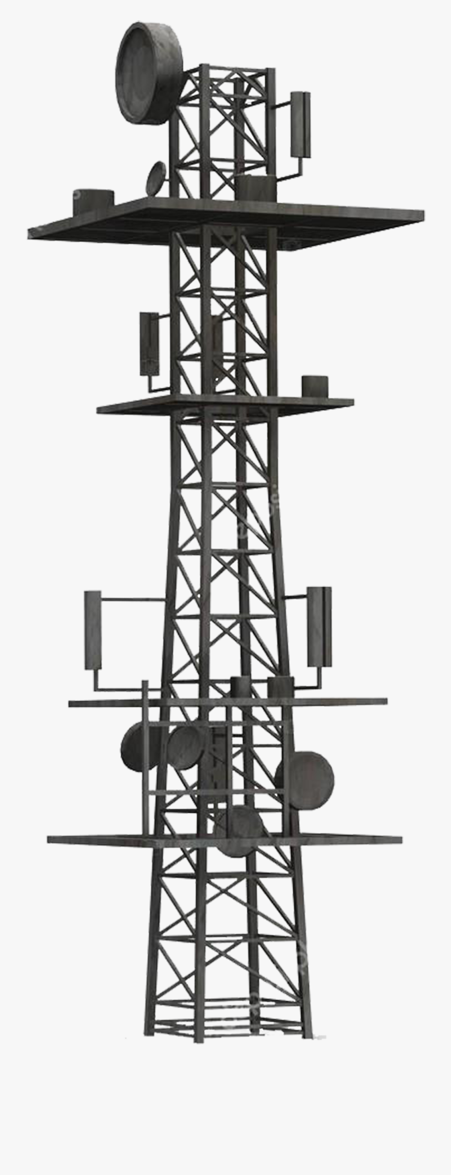 Type Of Telecom Tower, Transparent Clipart