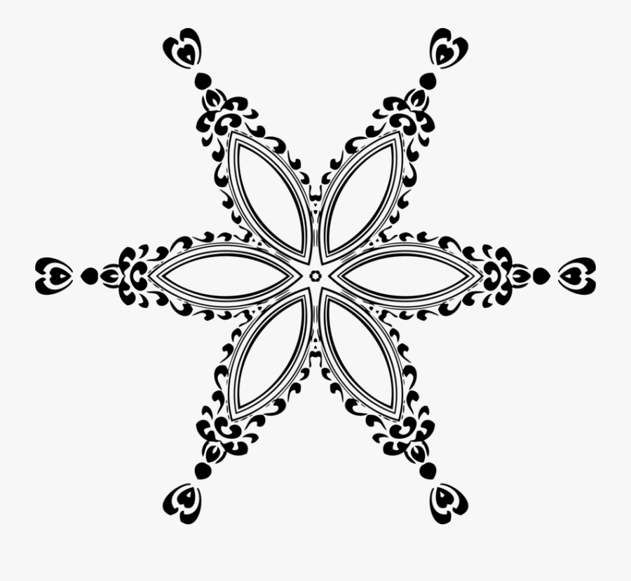 Transparent Background Snowflake Clip Art, Transparent Clipart