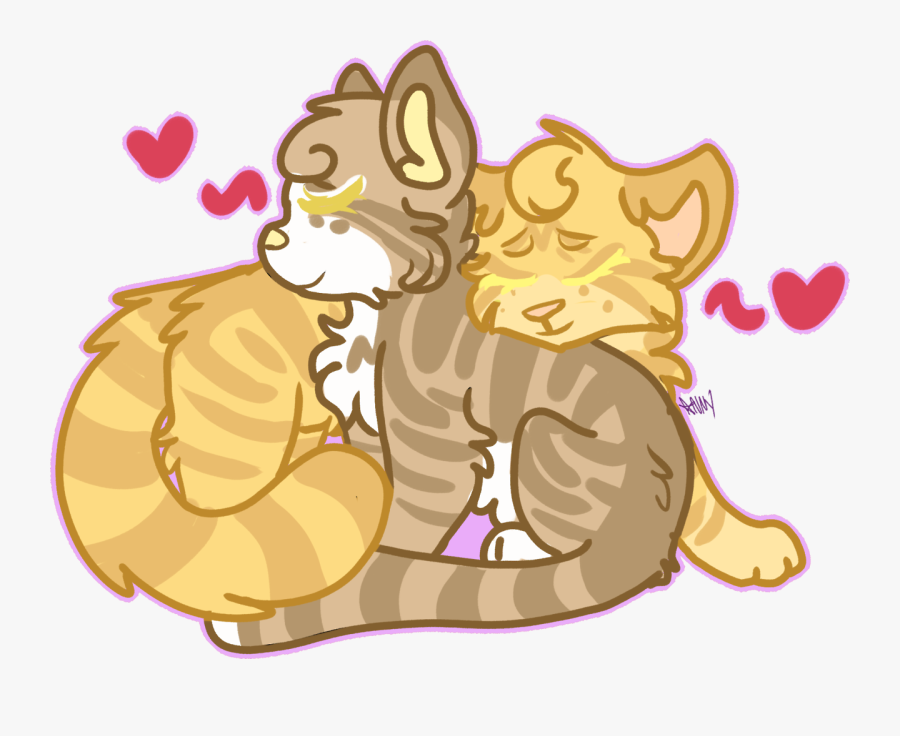 Warrior Cats Leafpool X Mothwing, Transparent Clipart