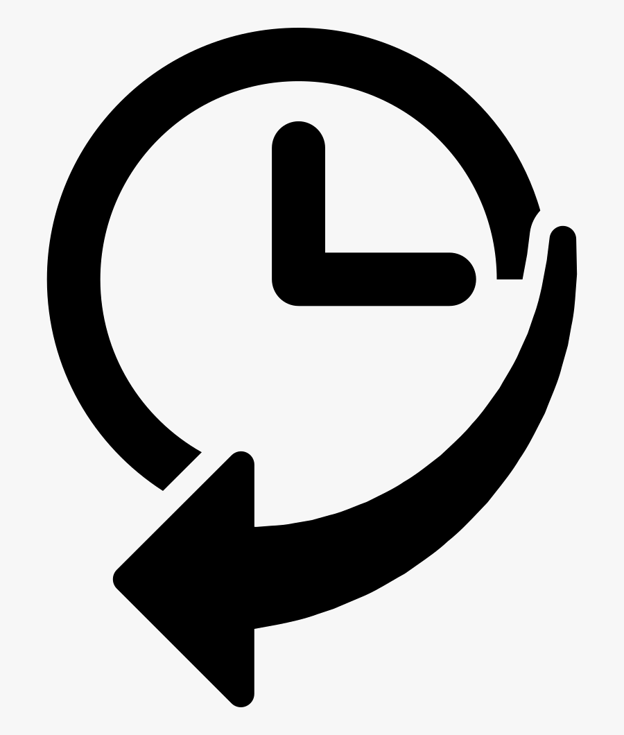 Clocks Clipart Arrow - History Symbol Png, Transparent Clipart