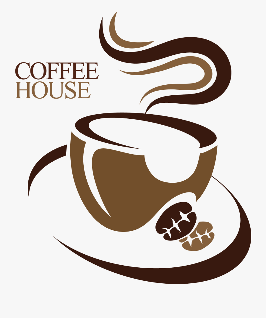 Clip Art Clip For Free - Coffee Shop Logo Png, Transparent Clipart