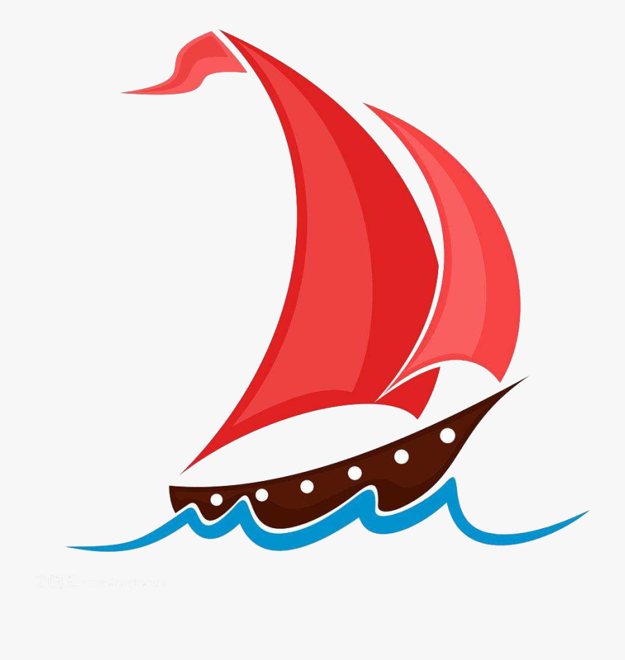 Viking Ship Clipart Beached - Boat Sailing Drawing, Transparent Clipart