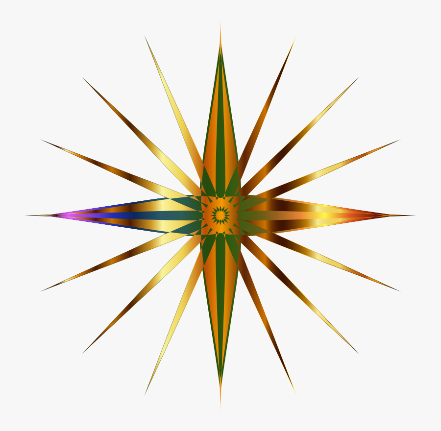 North Star - North Stars Png Icon, Transparent Clipart