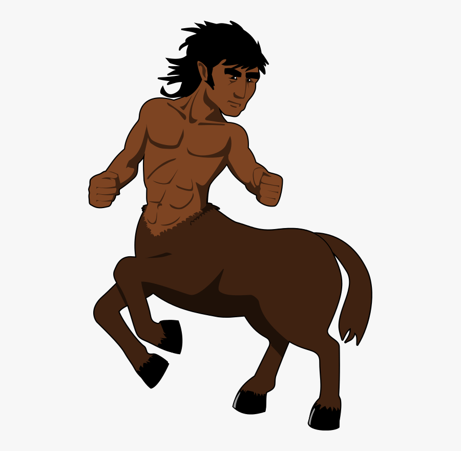 Free Clip Art "centaur Dark Skin - Centaur Clipart, Transparent Clipart