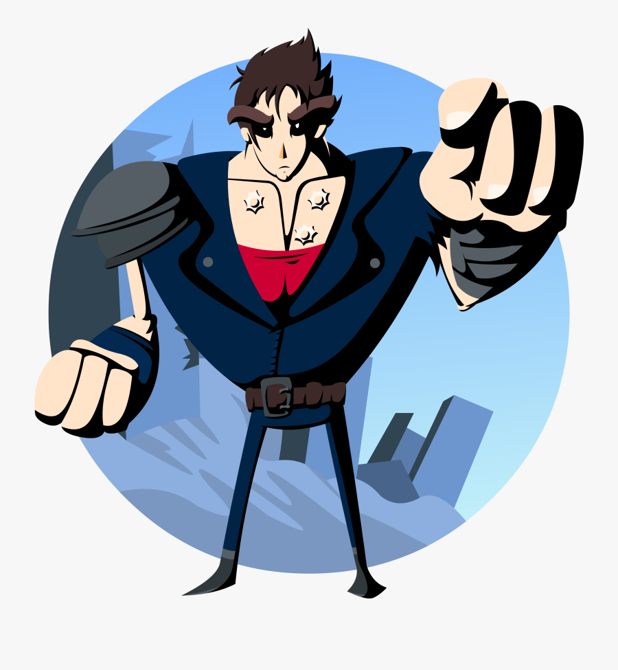 Fist Of The North Star - Cartoon, Transparent Clipart