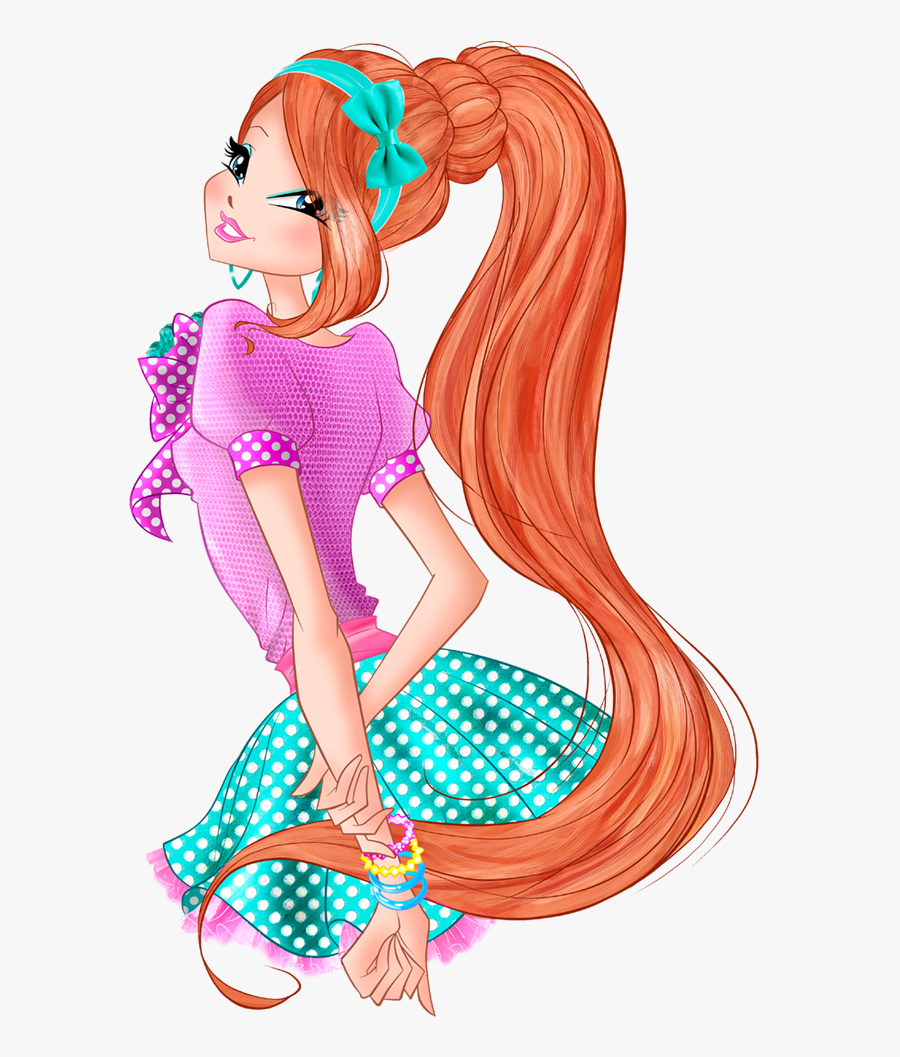 Transparent Spies Clipart - Outfit World Of Winx Bloom, Transparent Clipart