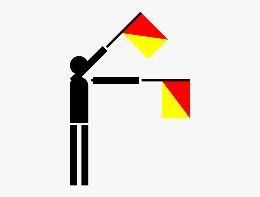 Semaphore Whiskey - Semaphore Z, Transparent Clipart