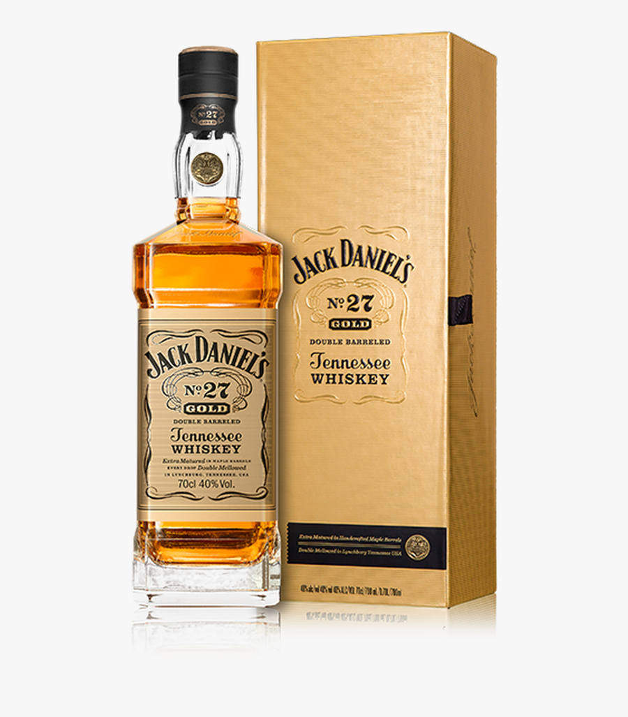 Whisky, Whiskey Png - Jack Daniels No 27 Gold 70cl, Transparent Clipart