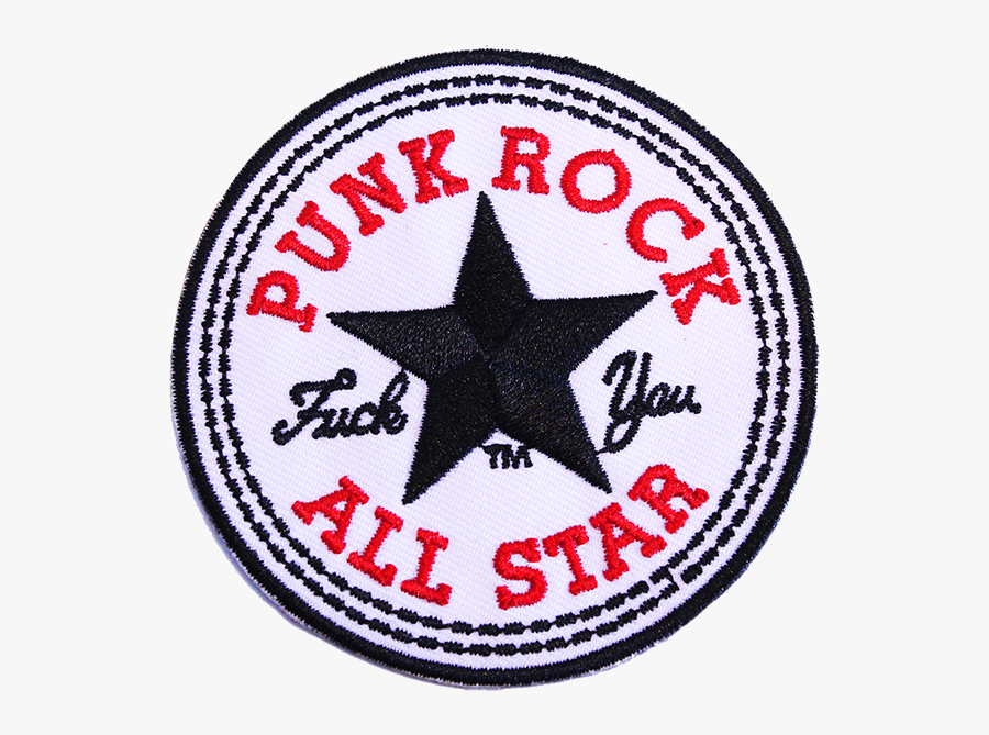 86 867321 Punk Rock All Star Patch Punk Rock Symbols 