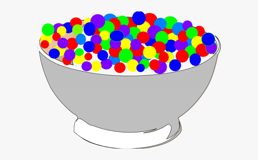 Cartoon Cereal Bowl - Clipart Cereal Bowl, Transparent Clipart
